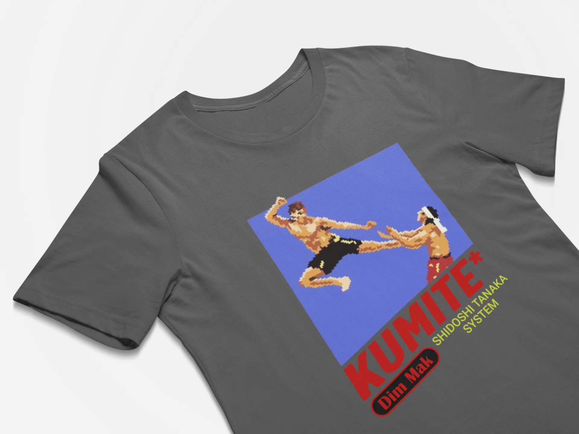 Blood Sport Kumite - Nintendo Game Style Logo