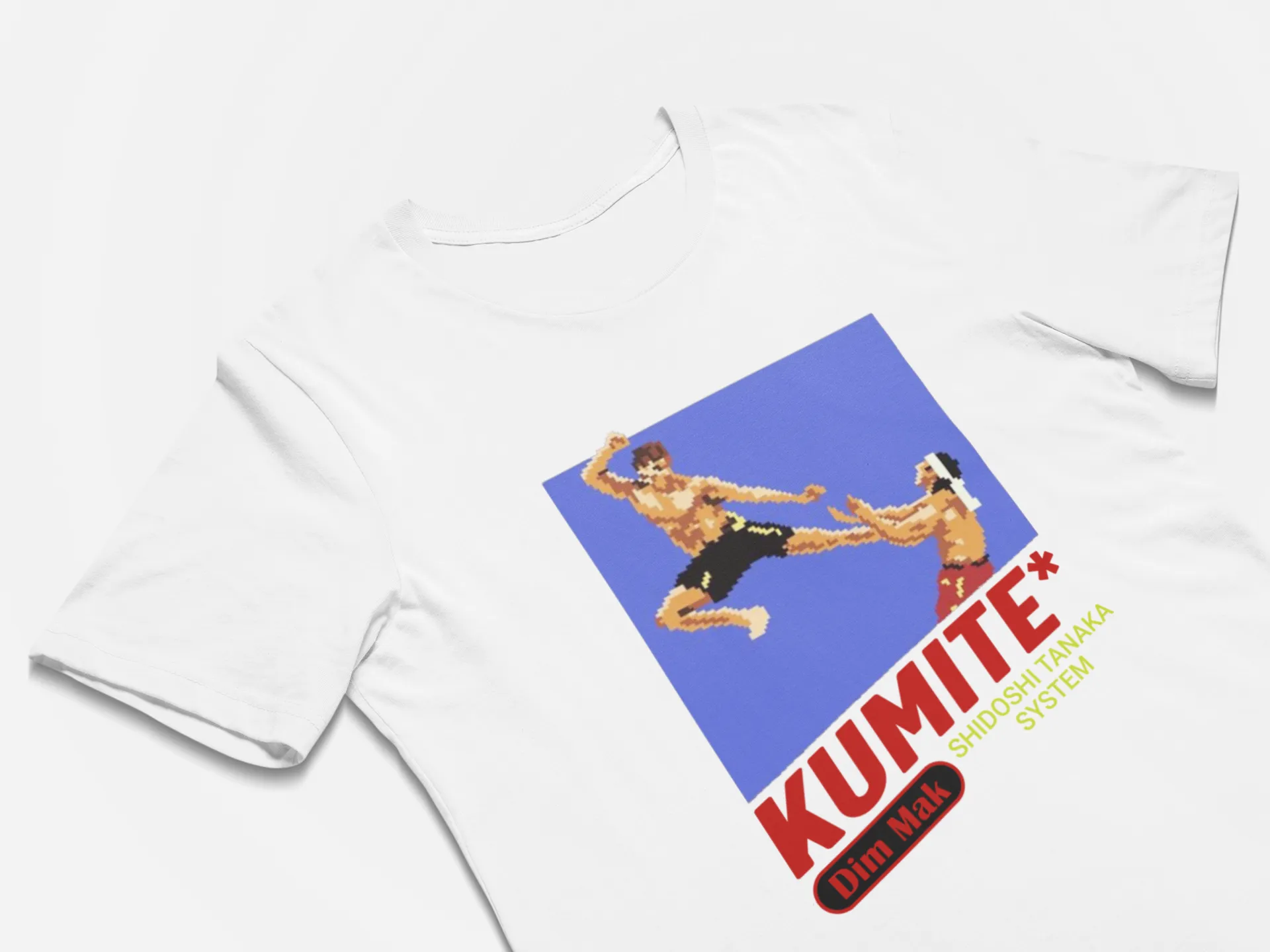 Blood Sport Kumite - Nintendo Game Style Logo