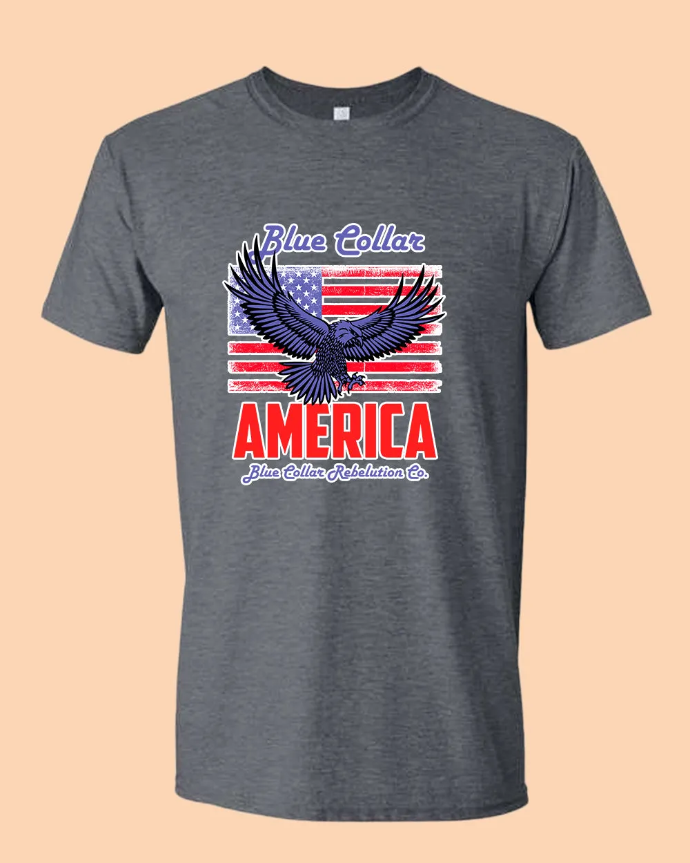 Blue Collar Rebelution T-shirt america T-shirt