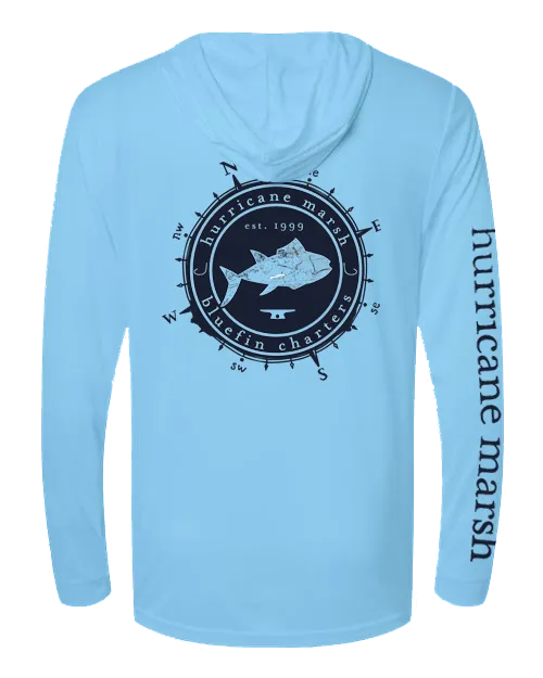 Bluefin Charters Performance Fishing Hoodie