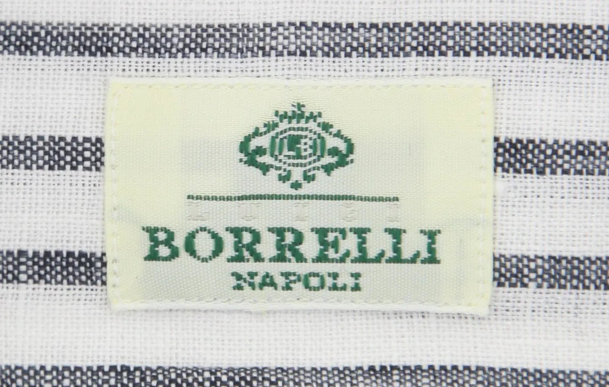 Borrelli White Shirt - Slim