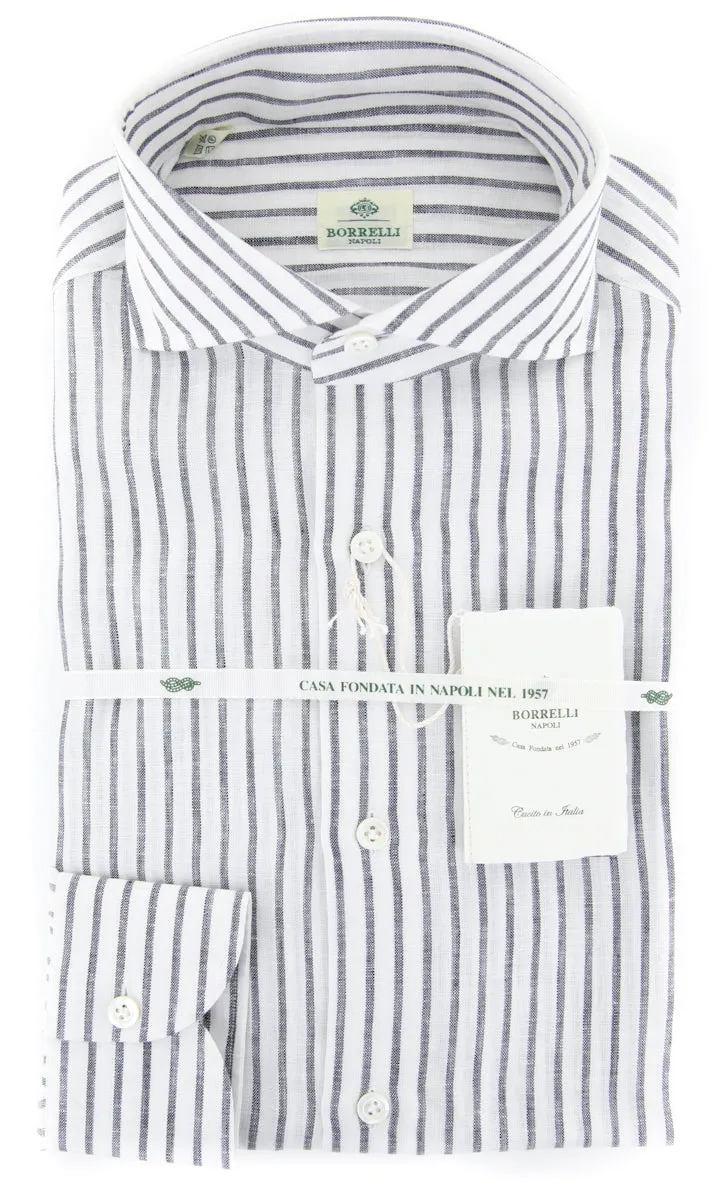 Borrelli White Shirt - Slim