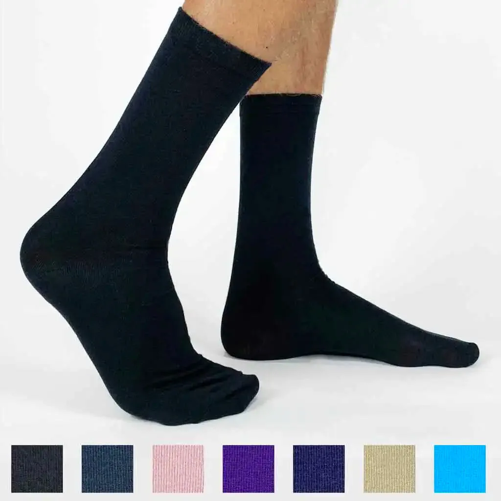 Brother of the Groom Personalized Socks with the Wedding Date