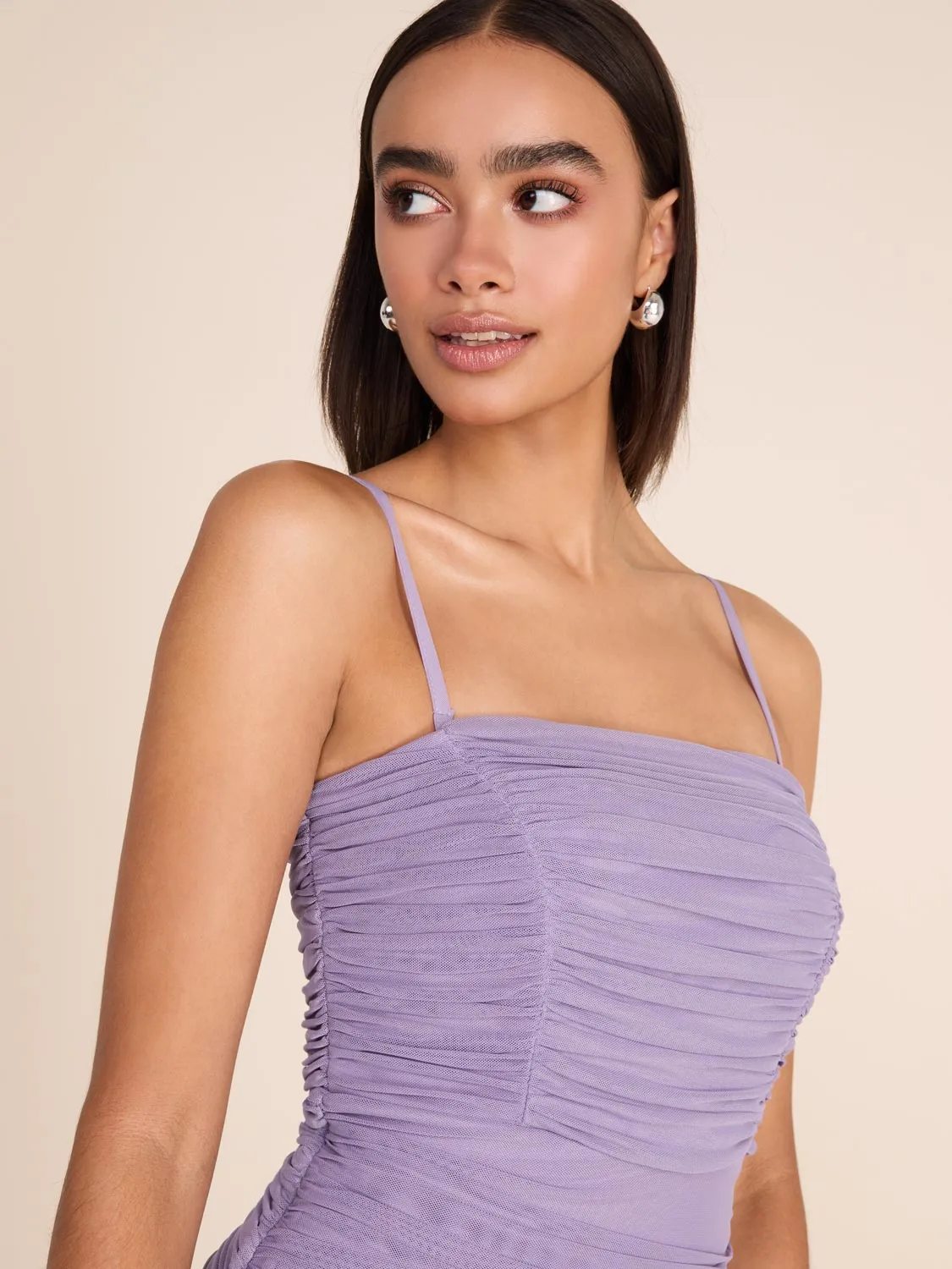 Bustier Mesh Dress