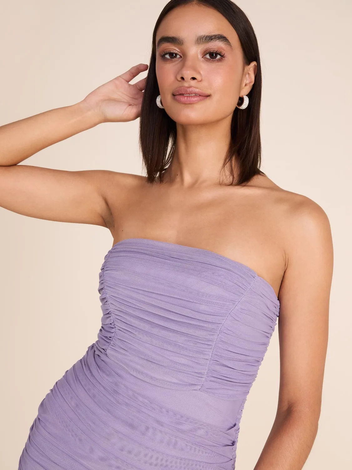 Bustier Mesh Dress