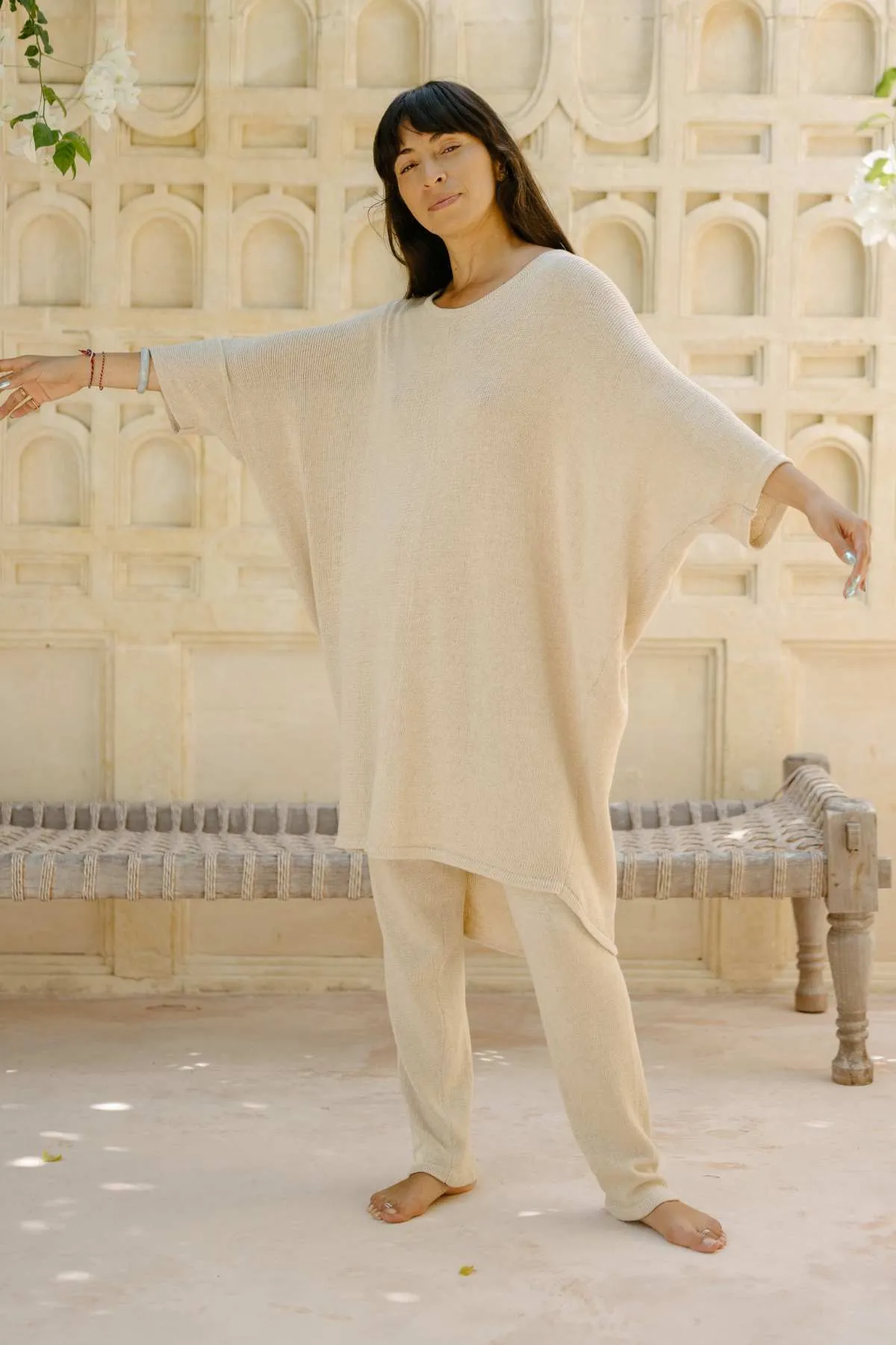 Butterfly Tunic Cotton Knit