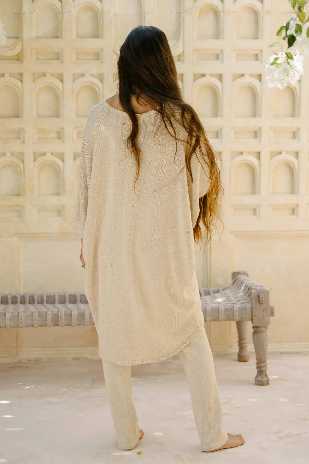 Butterfly Tunic Cotton Knit