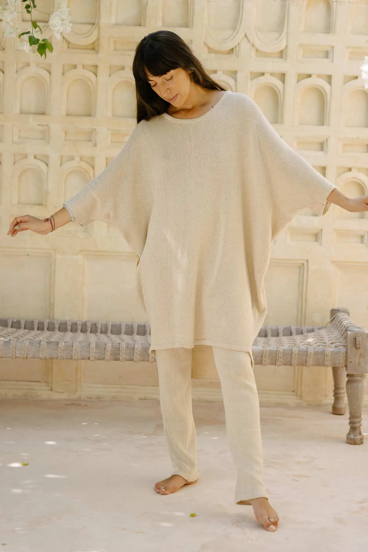 Butterfly Tunic Cotton Knit
