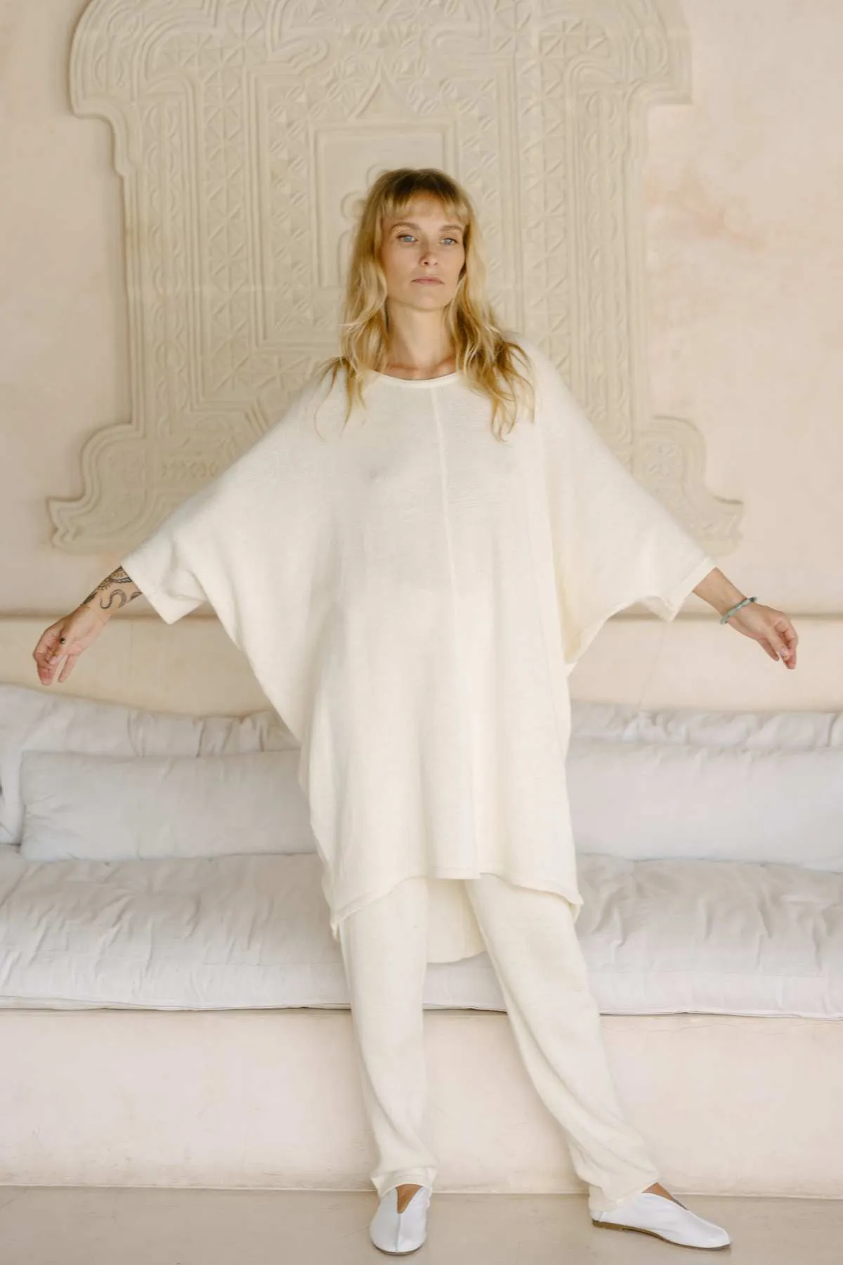 Butterfly Tunic Cotton Knit