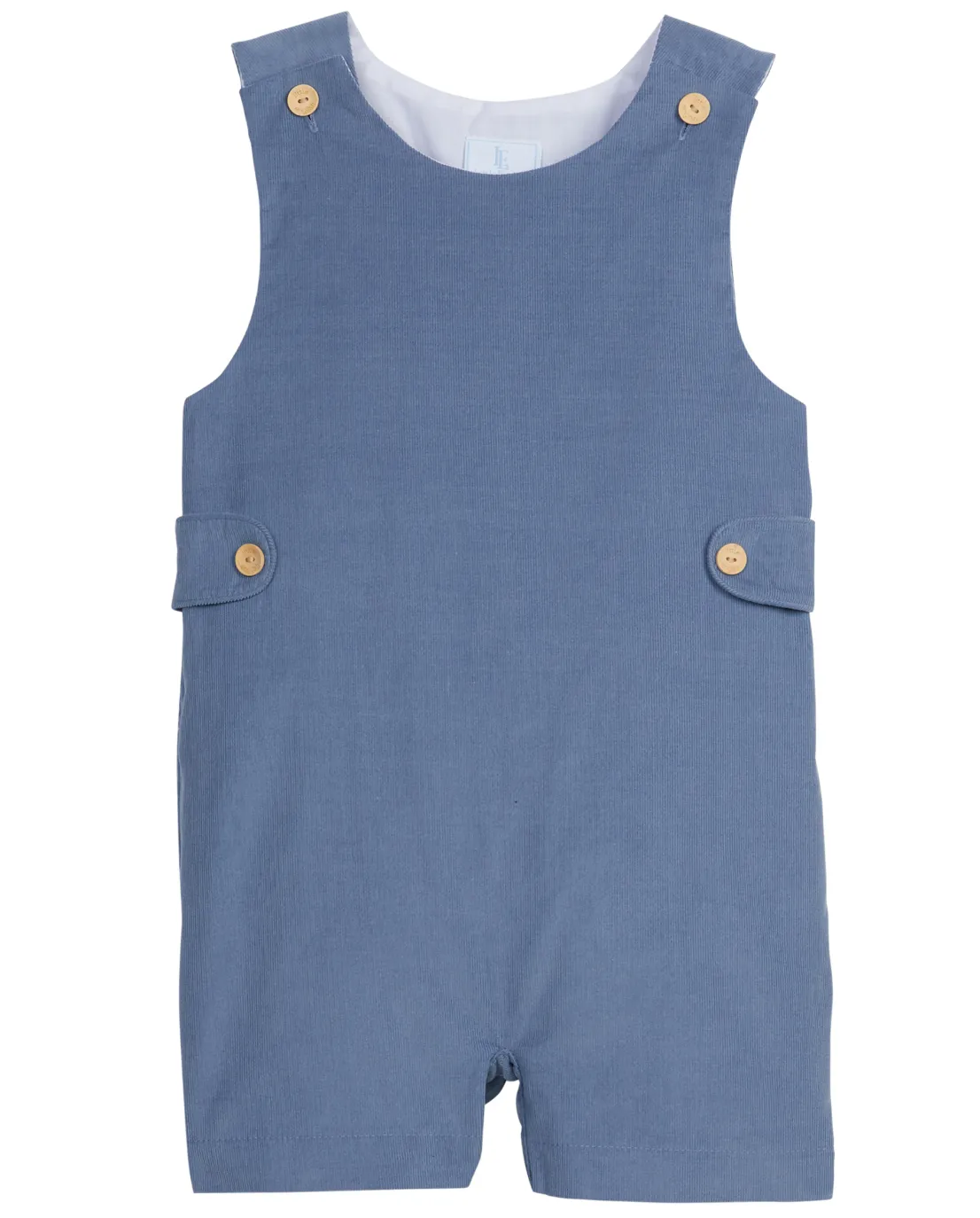 Button Tab John John - Stormy Blue Corduroy