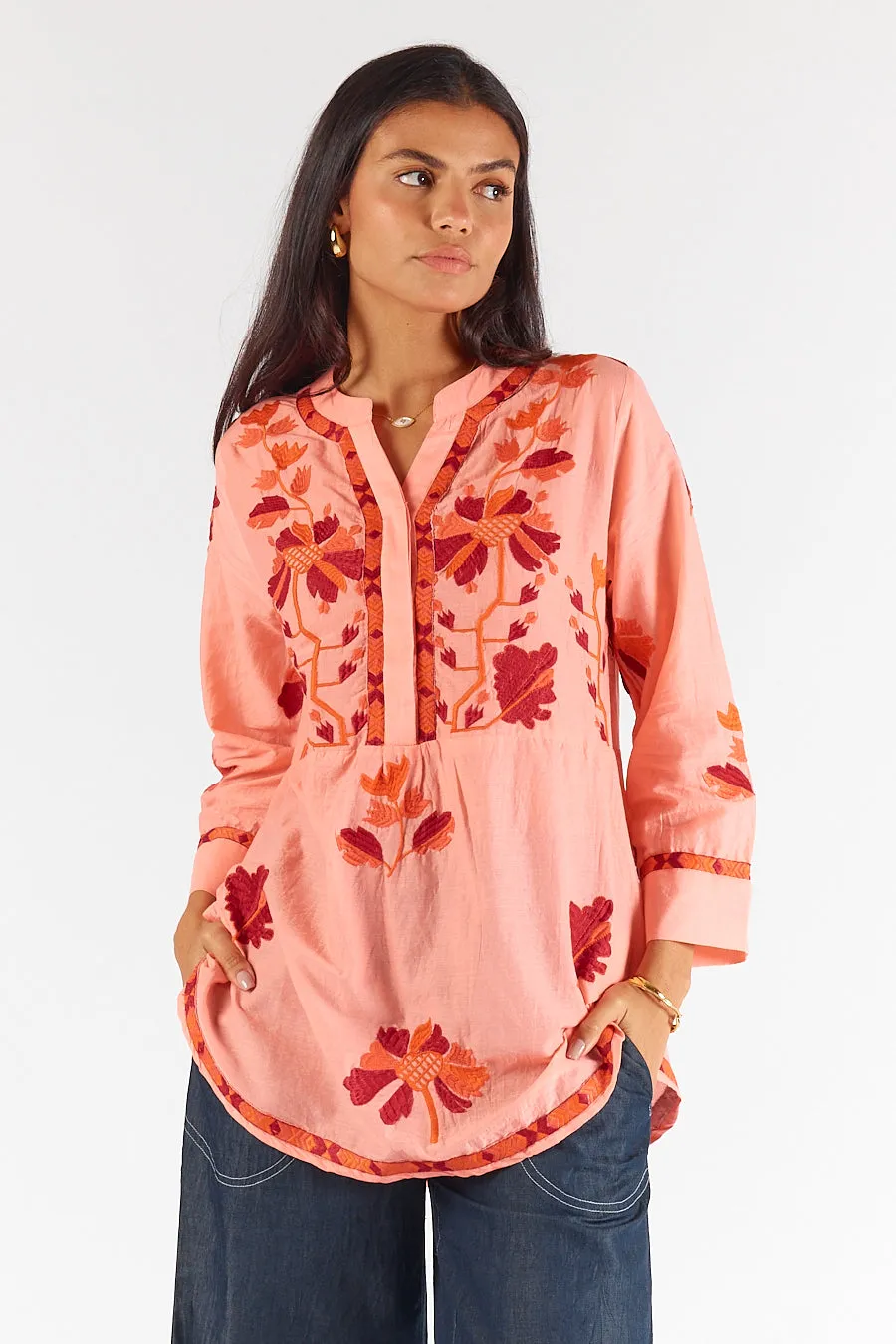 Cabarete Shirt Coral