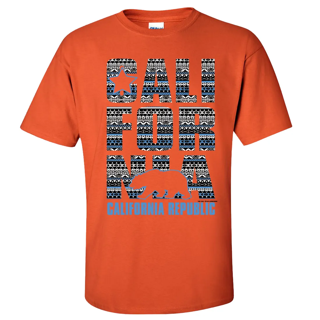 California Republic Tribal Aztec Asst Colors T-shirt/tee