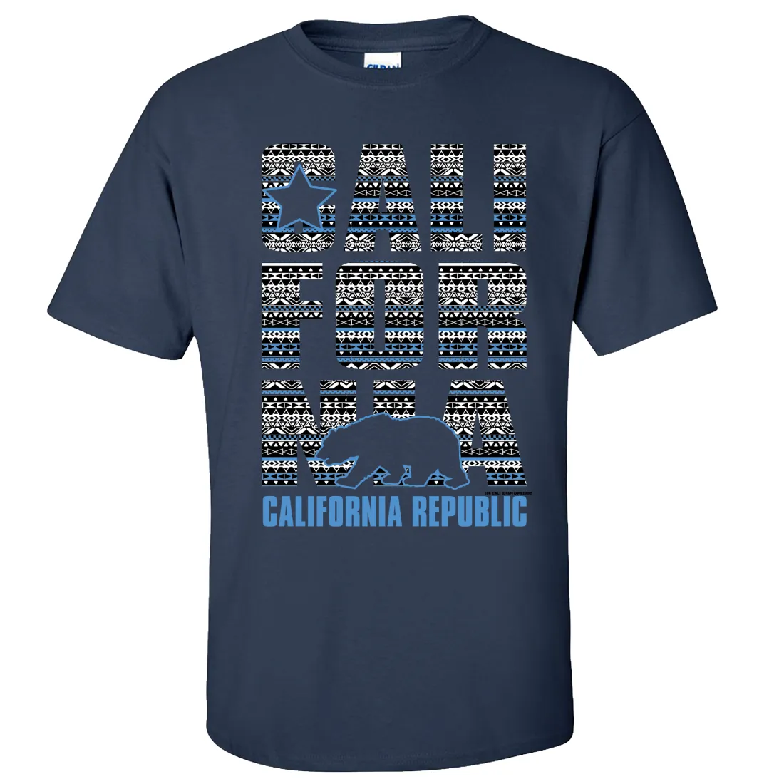 California Republic Tribal Aztec Asst Colors T-shirt/tee