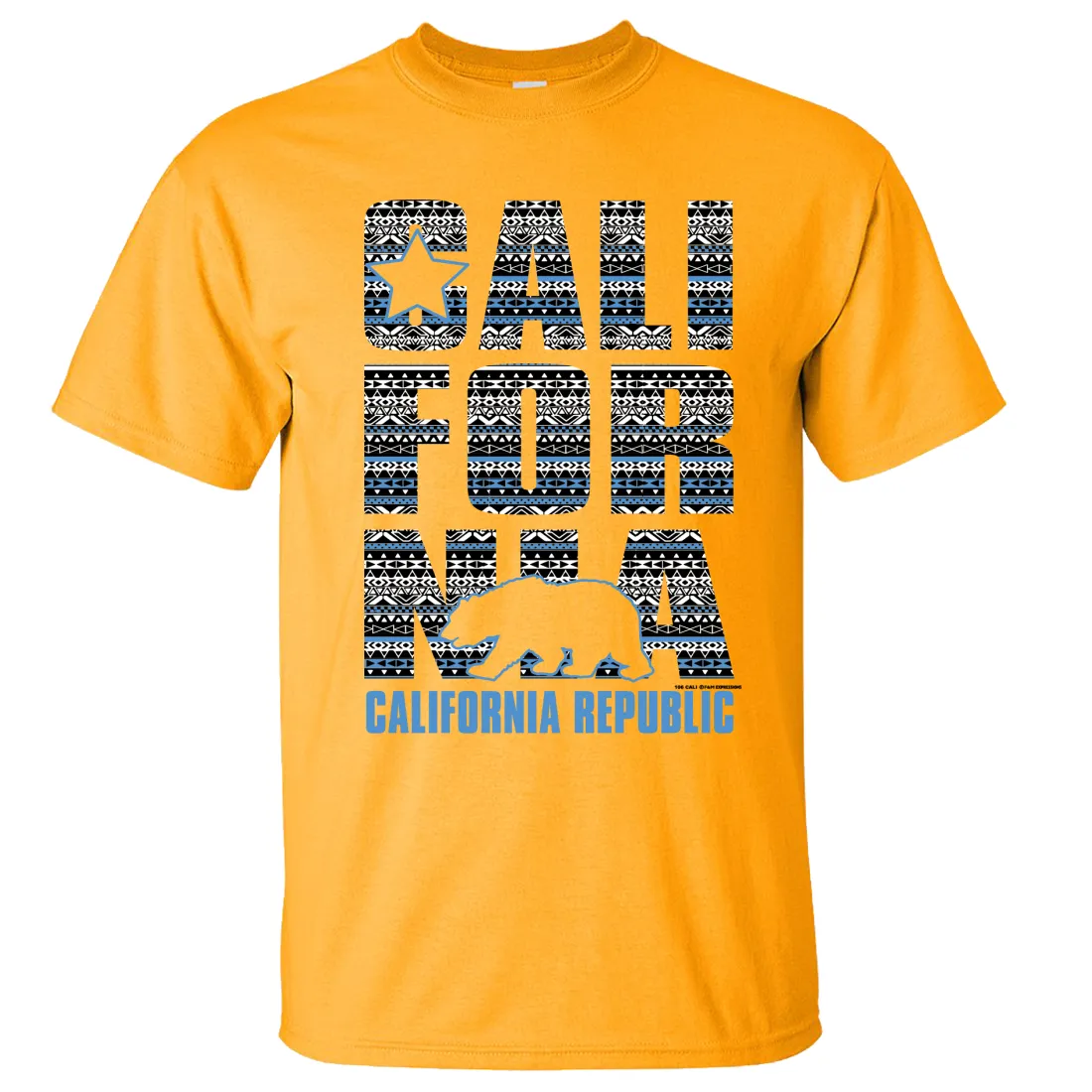 California Republic Tribal Aztec Asst Colors T-shirt/tee