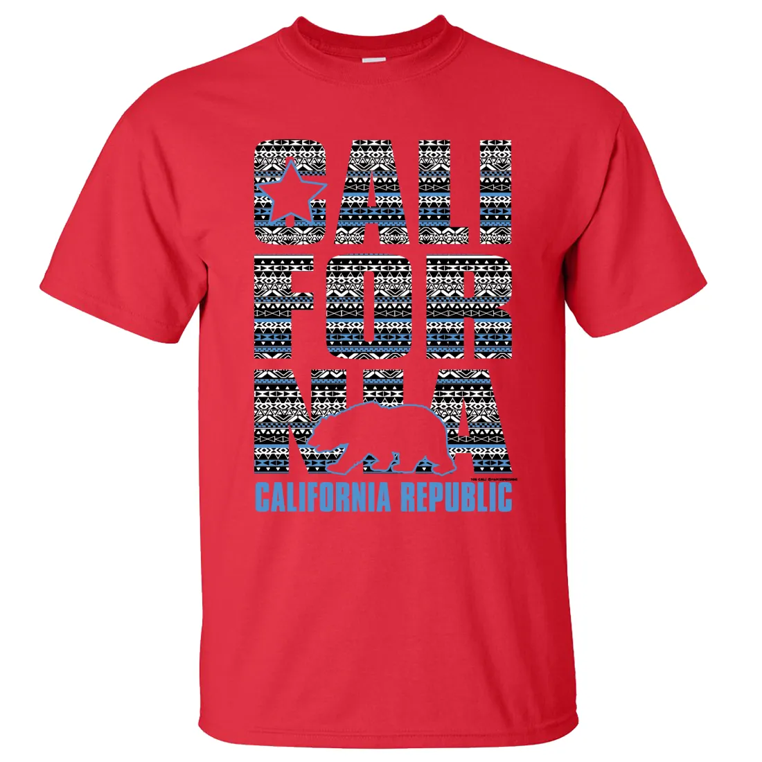 California Republic Tribal Aztec Asst Colors T-shirt/tee
