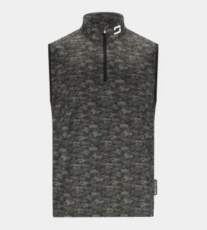CAMO SLEEVELESS - CHARCOAL