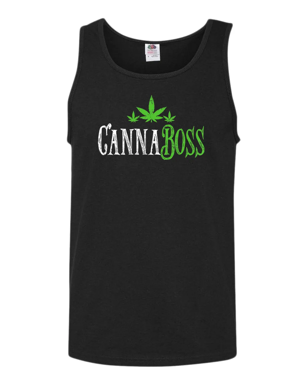 Cannaboss tank top funny smoke leaf tank top
