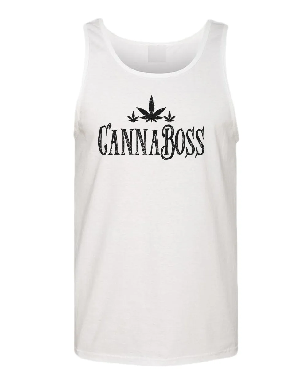 Cannaboss tank top funny smoke leaf tank top