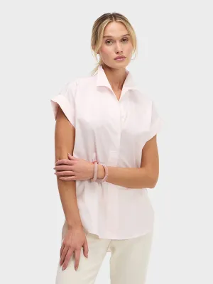 CAP SLEEVE: A TOUCH OF PINK