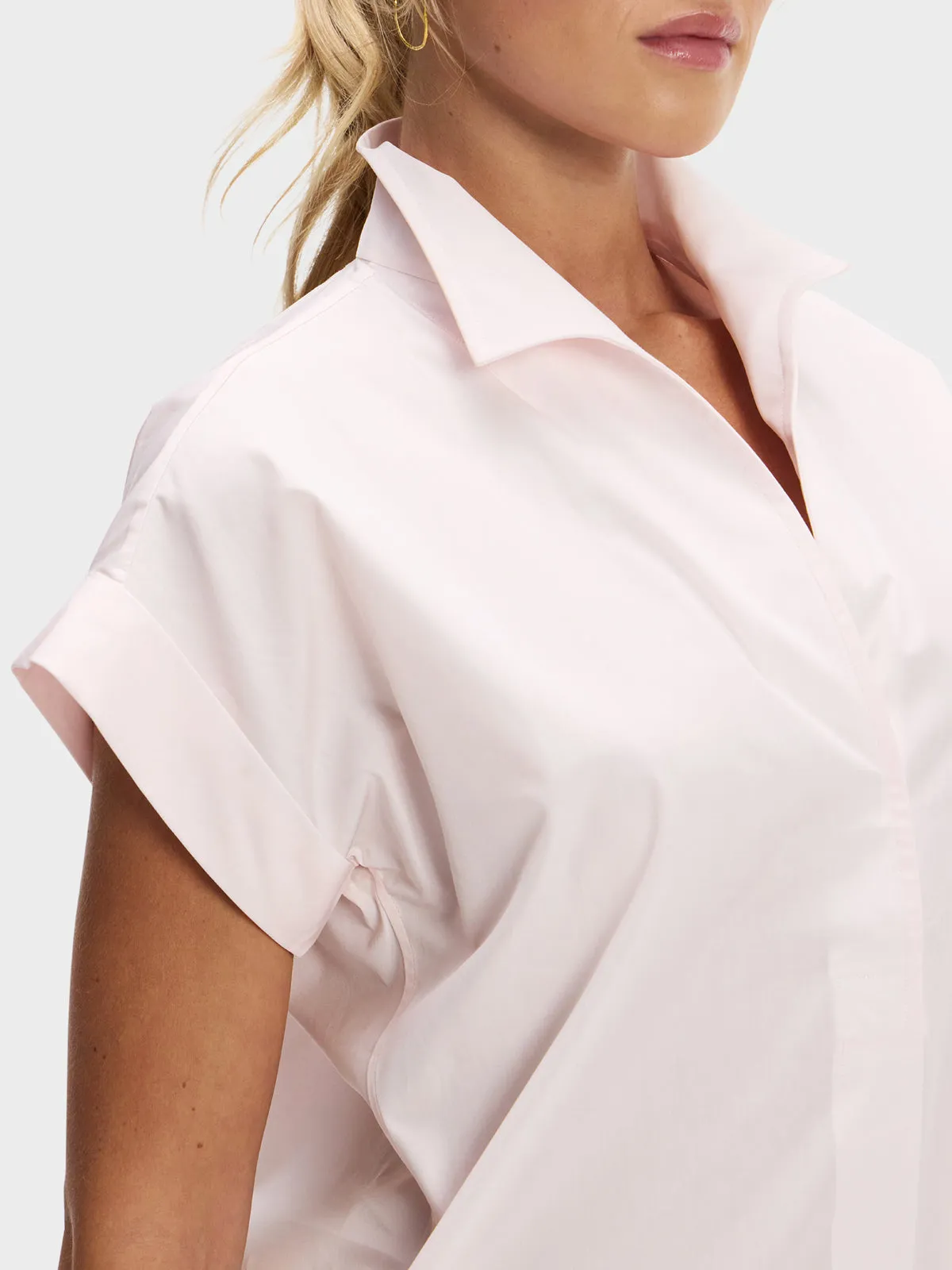 CAP SLEEVE: A TOUCH OF PINK