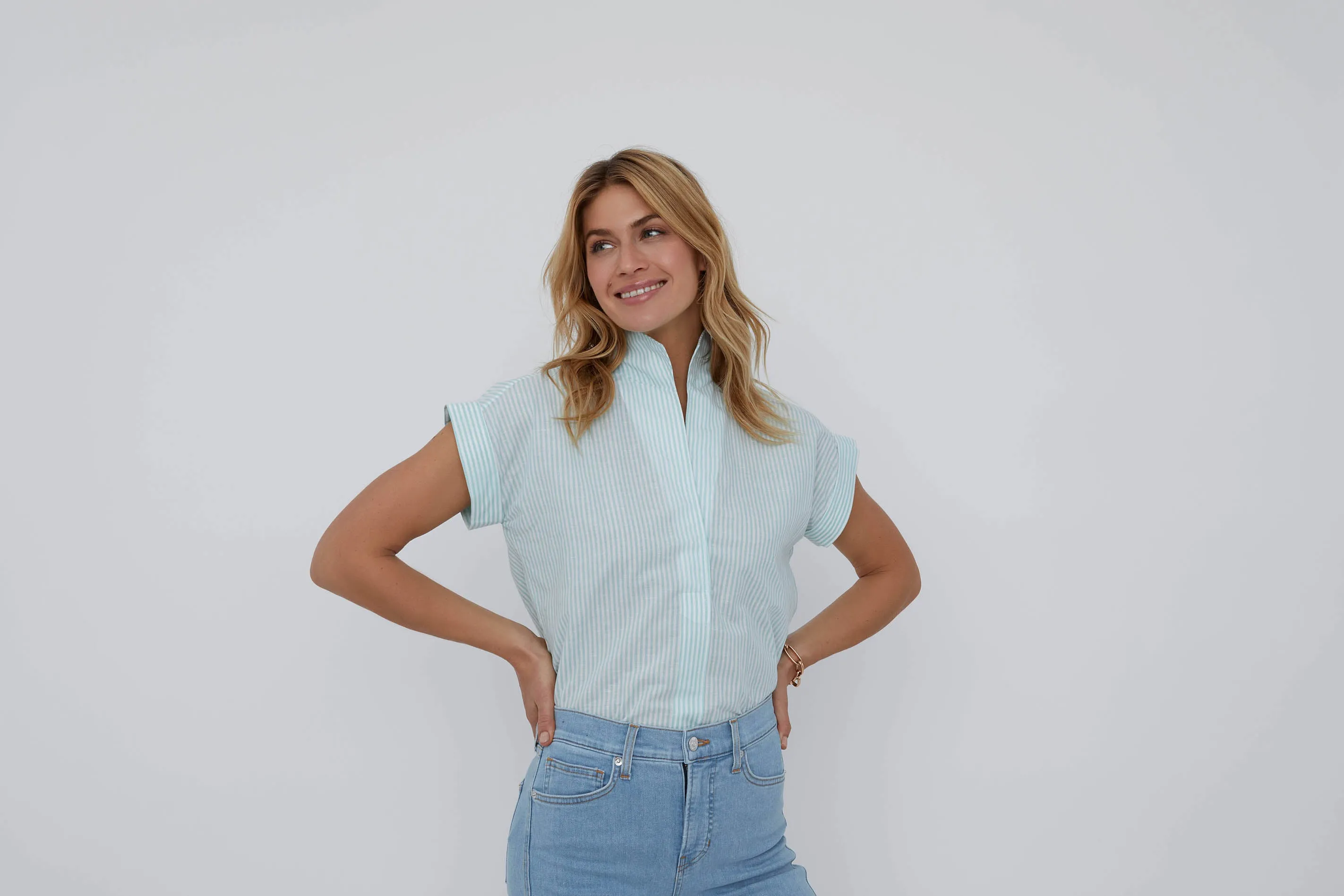 CAP SLEEVE: MINT JULEP