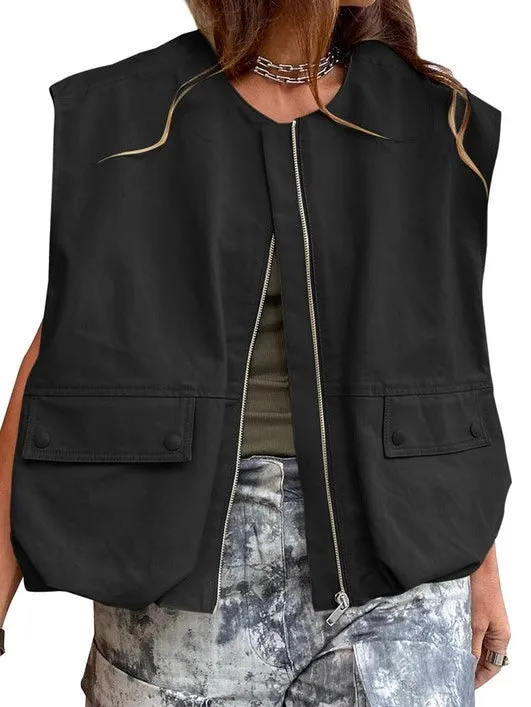 CARGO BLACK VEST