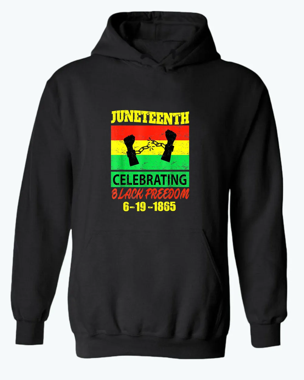 Celebrating black freedom hoodie
