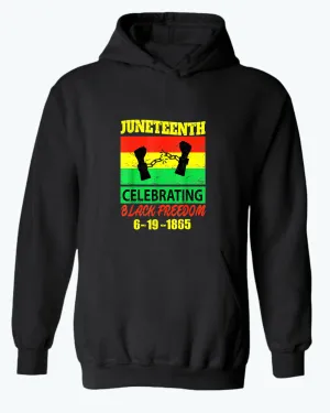 Celebrating black freedom hoodie