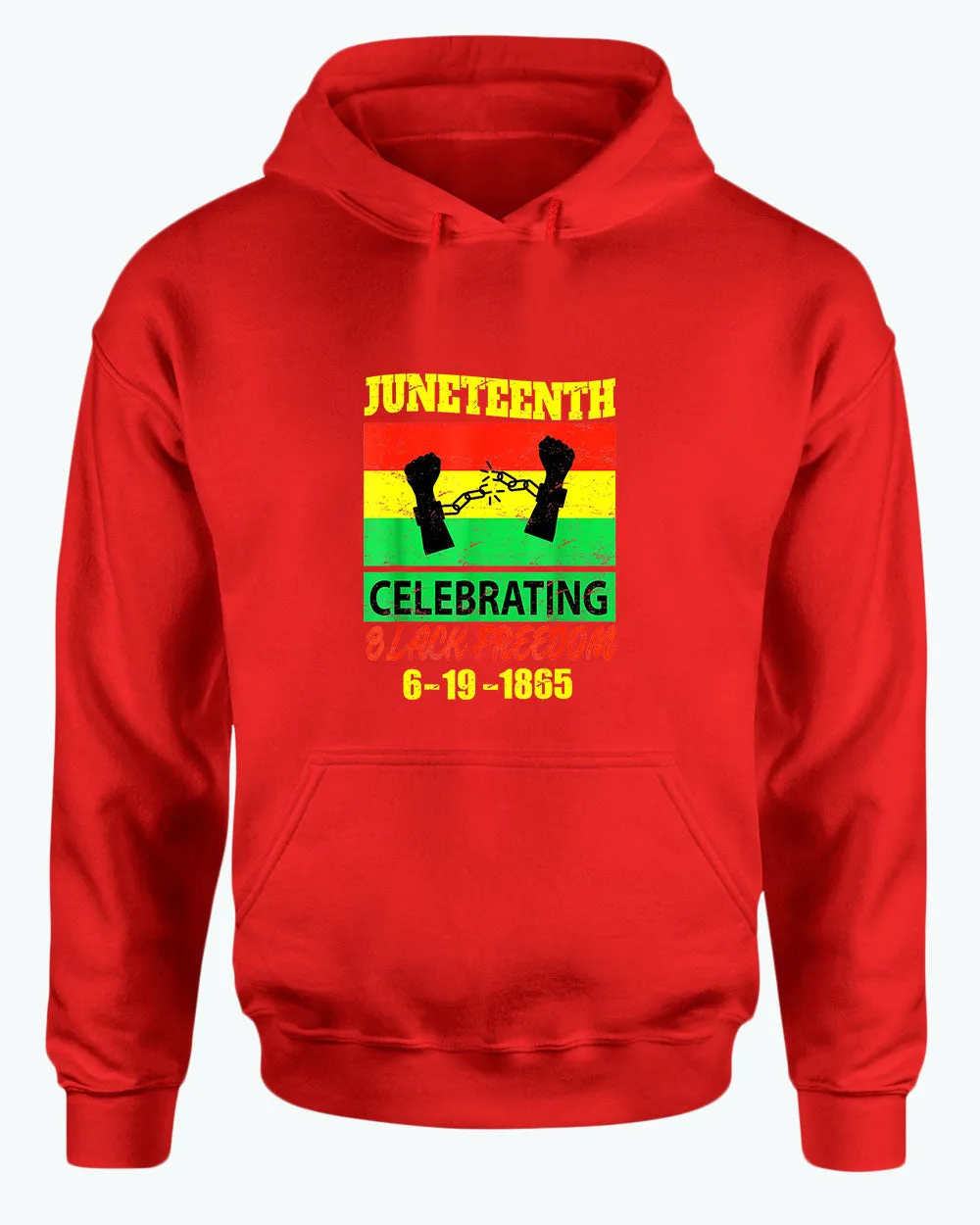 Celebrating black freedom hoodie