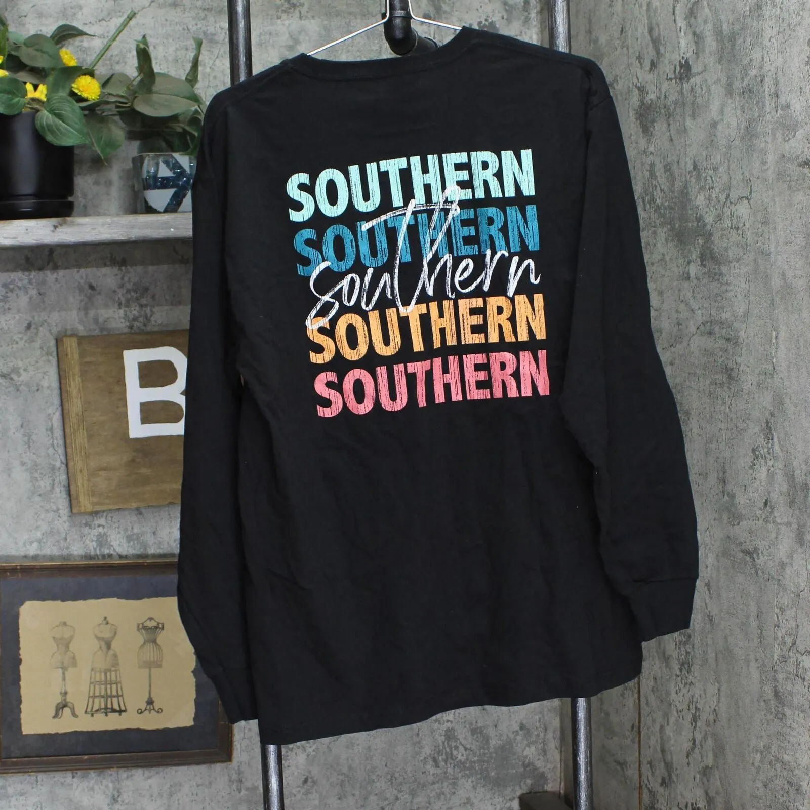 Champion Long Sleeve Southern University Jaguars Graphic T-Shirt Tee CBUHA1LSAM