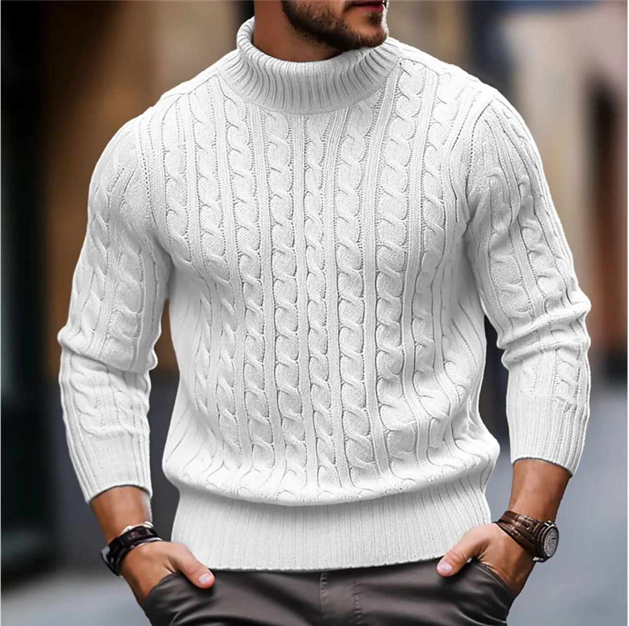 Charles | Men's Turtleneck for Fall & Winter