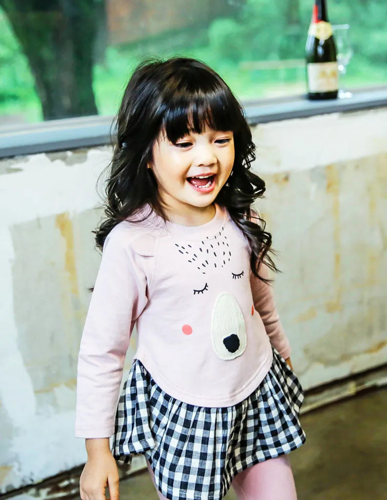Checked Bear Tunic