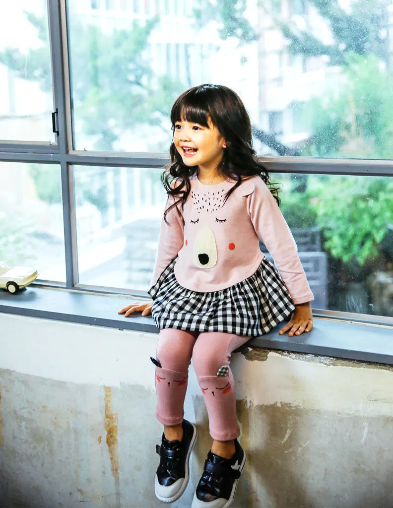 Checked Bear Tunic