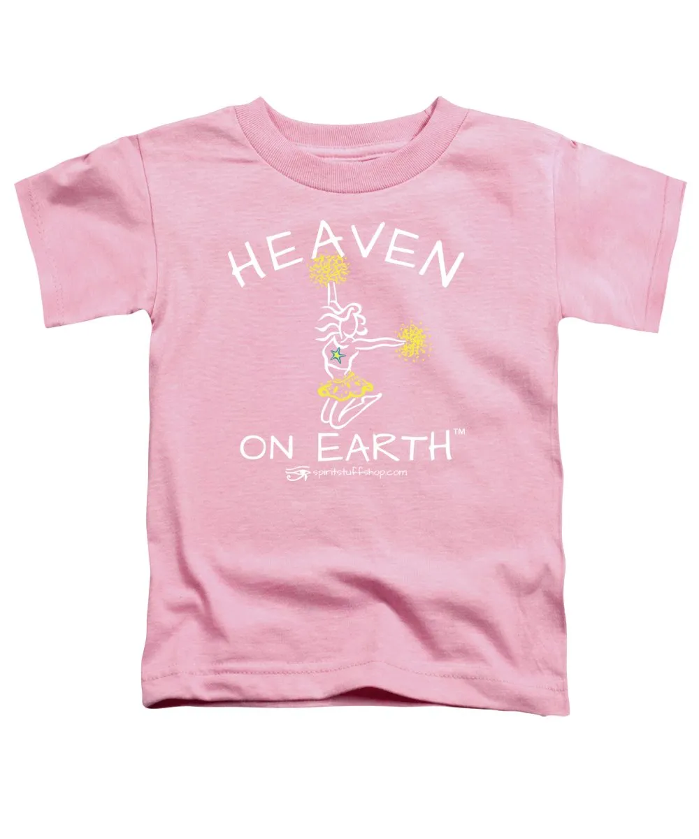Cheerleading Heaven On Earth - Toddler T-Shirt