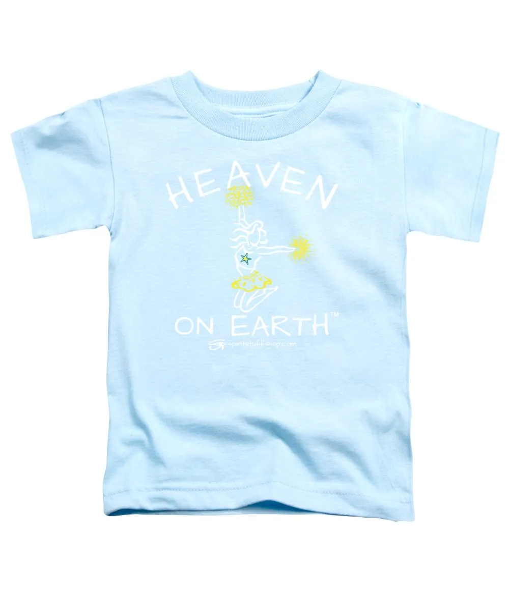 Cheerleading Heaven On Earth - Toddler T-Shirt