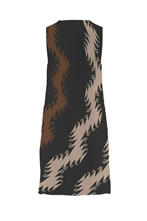 Chiffon Long Vest