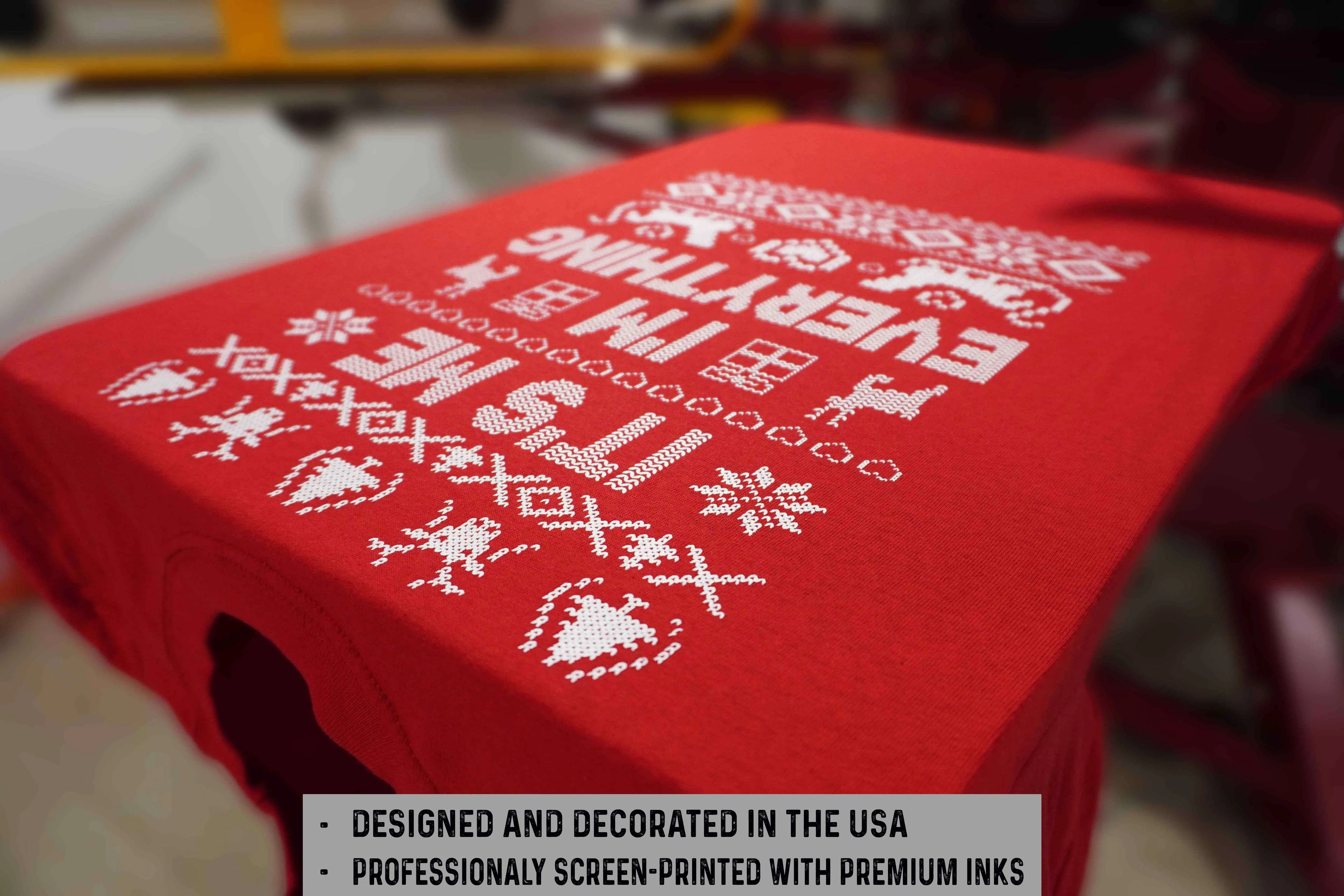 Christmas matching long sleeve green red shirts I have everything for Christmas funny Ugly sweater party long sleeve t-shirts