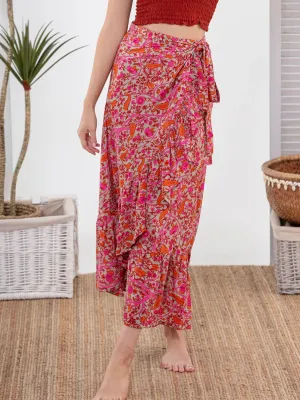 Cienna - Yarrow Frill Wrap Skirt