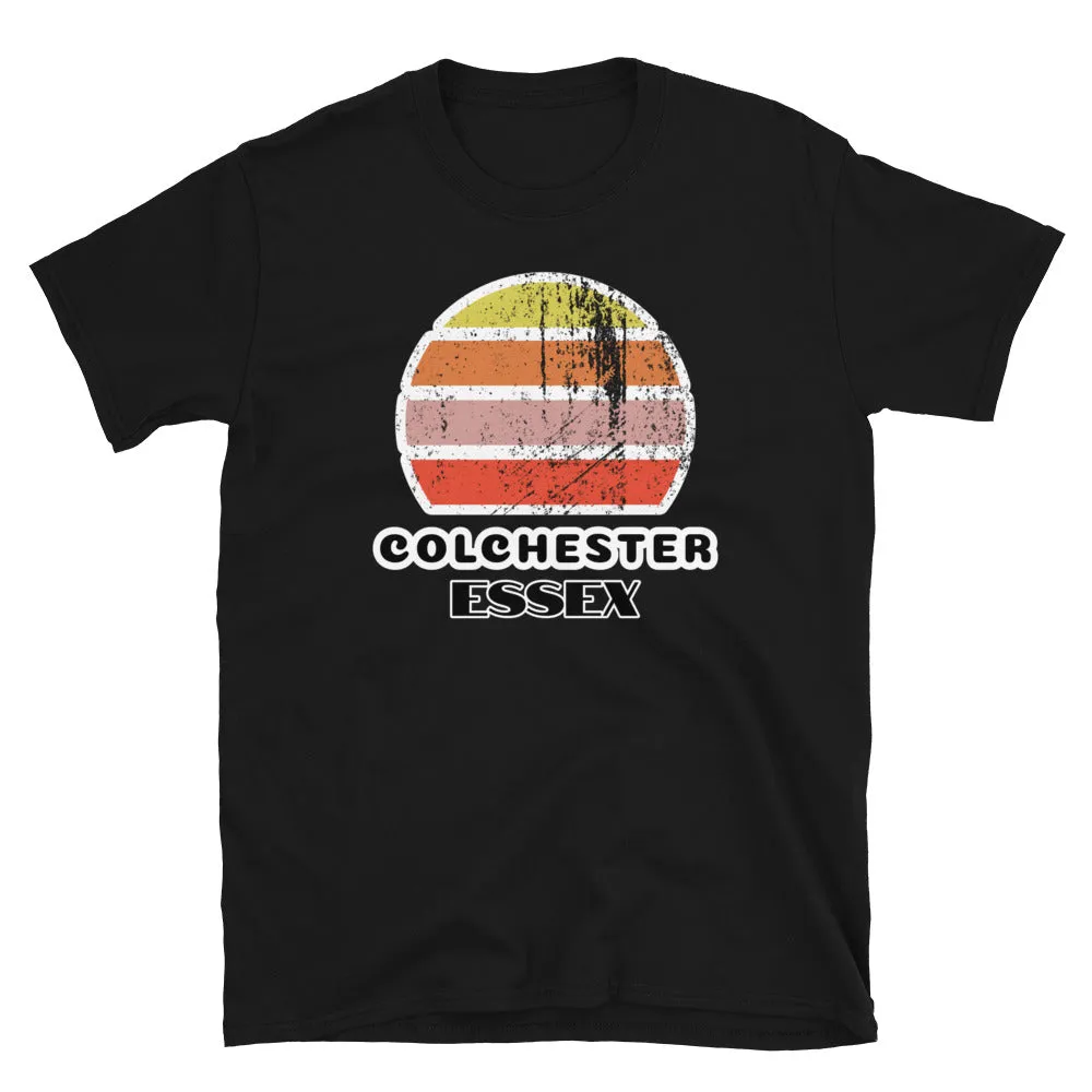 Colchester Essex Vintage Sunset T-Shirt