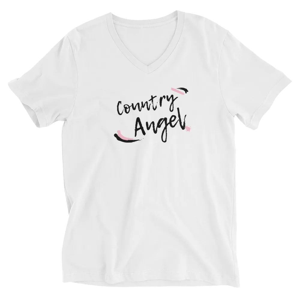 Country Angel - V-Neck T-Shirt