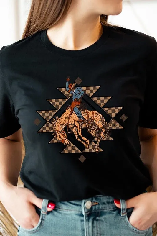 Cowboy Aztec Graphic Plus Tee