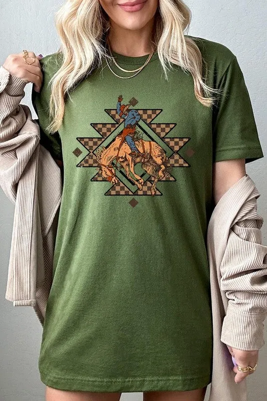 Cowboy Aztec Graphic Plus Tee
