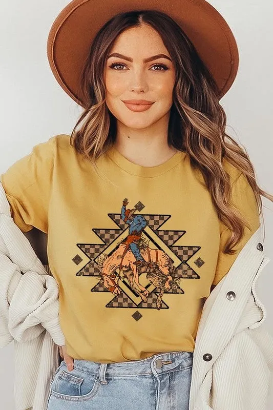 Cowboy Aztec Graphic Plus Tee