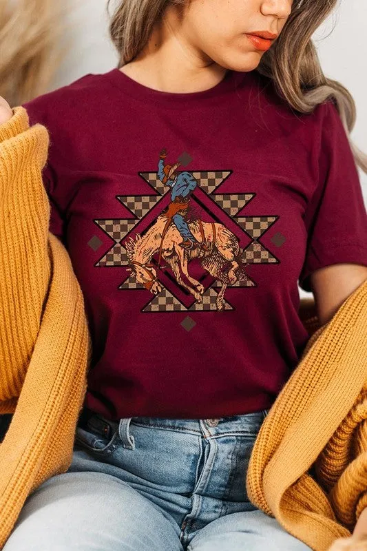 Cowboy Aztec Graphic Plus Tee
