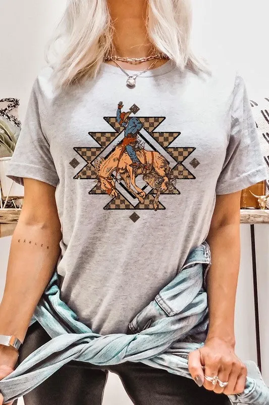 Cowboy Aztec Graphic Plus Tee