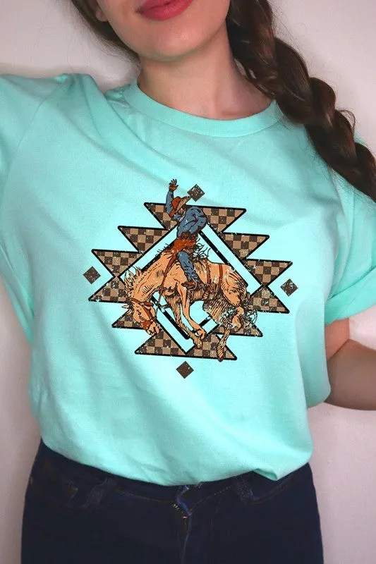Cowboy Aztec Graphic Plus Tee