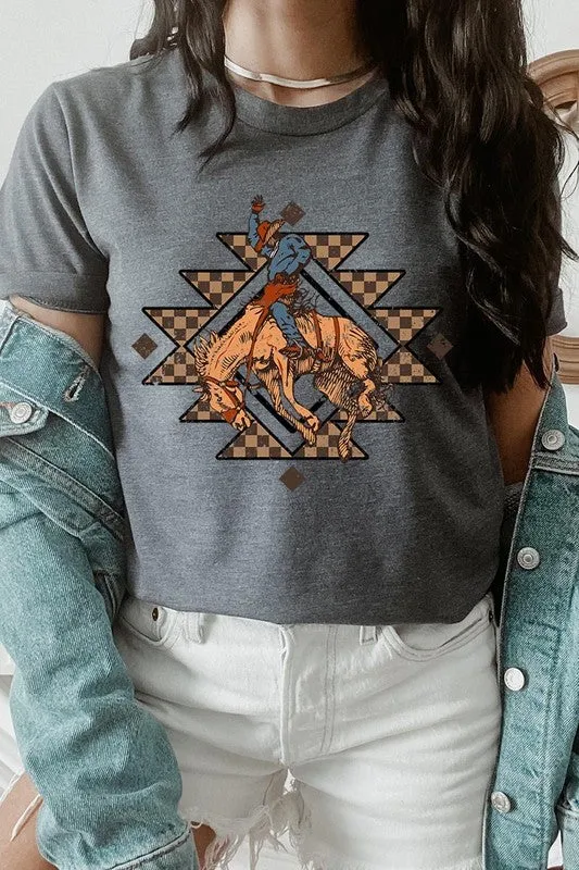 Cowboy Aztec Graphic Plus Tee