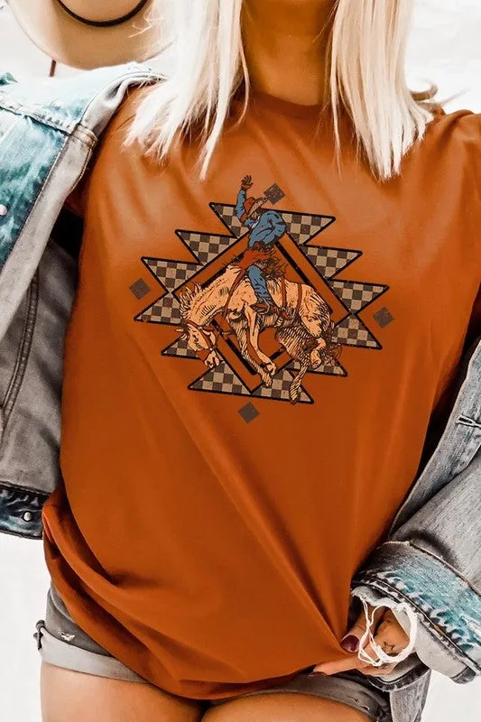 Cowboy Aztec Graphic Plus Tee