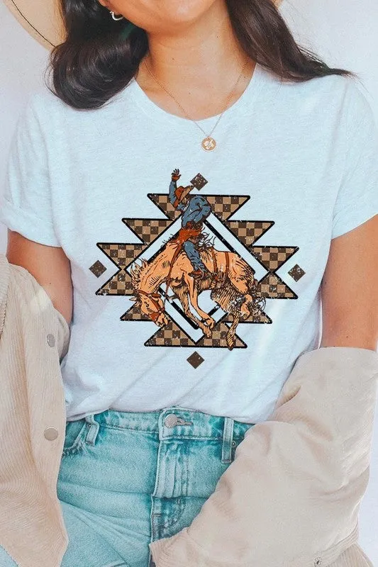 Cowboy Aztec Graphic Plus Tee