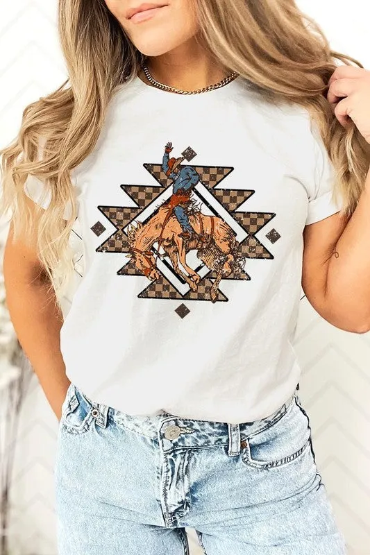 Cowboy Aztec Graphic Plus Tee